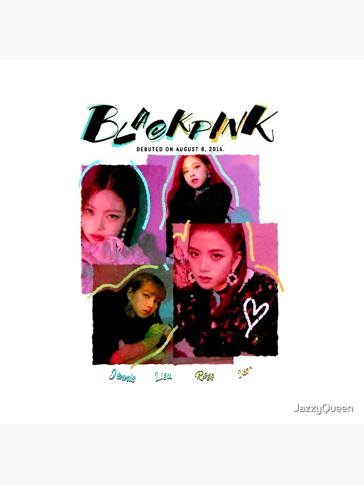 Blackpink Born Pink Global Icons Throw Pillow - Image 2