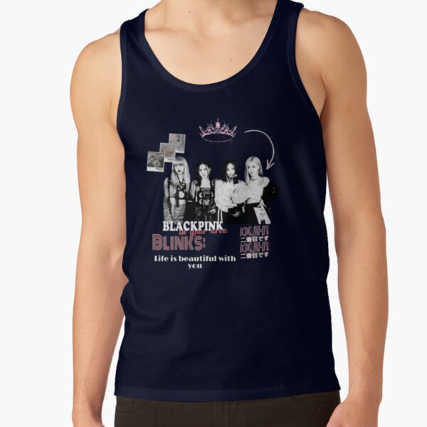 Black Pink Classic Tank Top - Image 5