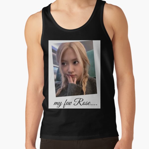 K Pop Idol Rose Of Blackpink Tank Top - Image 2