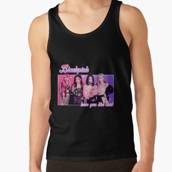 Black Pink Retro Tank Top - Image 2