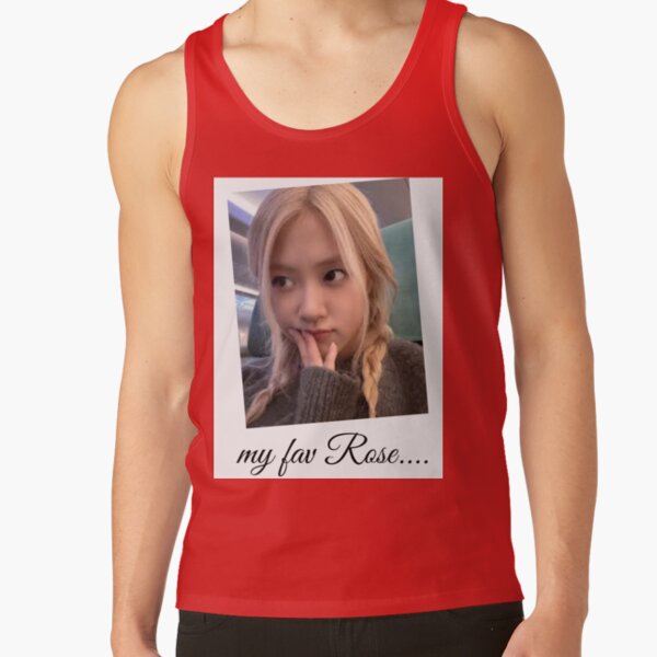 K Pop Idol Rose Of Blackpink Tank Top - Image 4