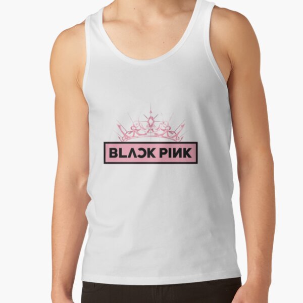 Hot Item Black Pink Classic Tank Top