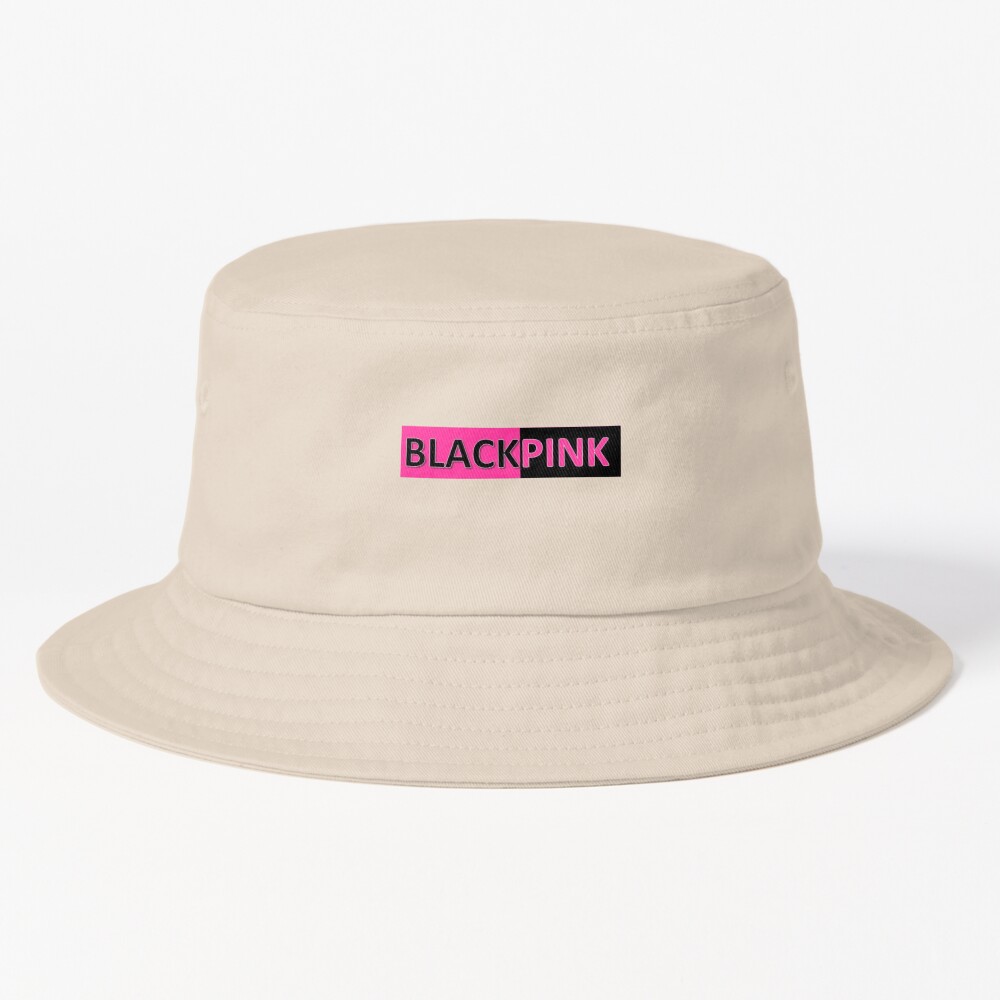Black Pink Bucket Hat