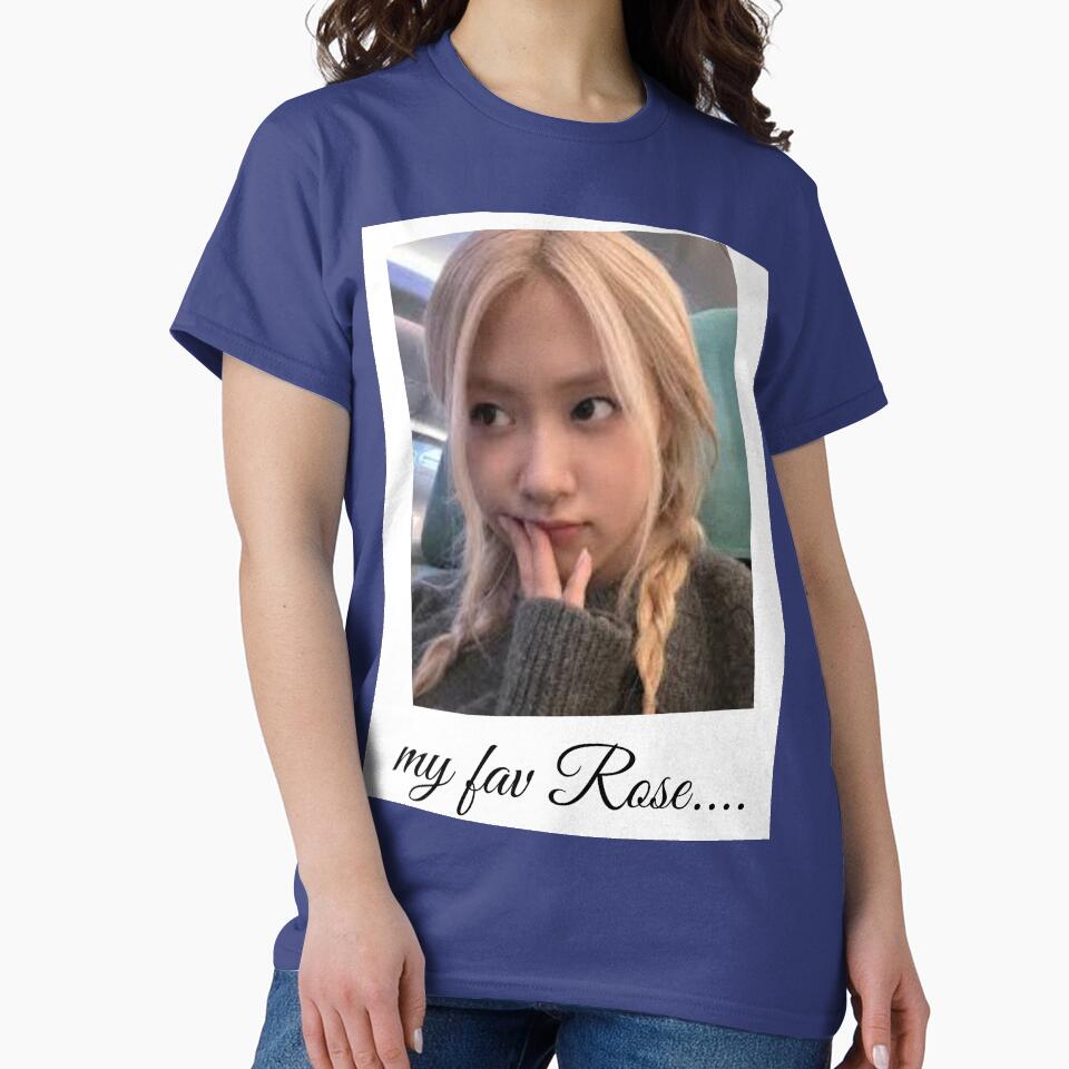 K Pop Idol Rose Of Blackpink T-shirt - Image 4