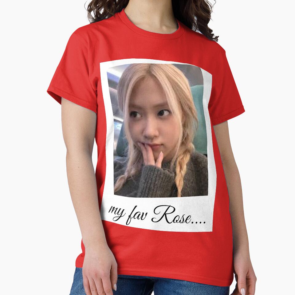 K Pop Idol Rose Of Blackpink T-shirt - Image 5