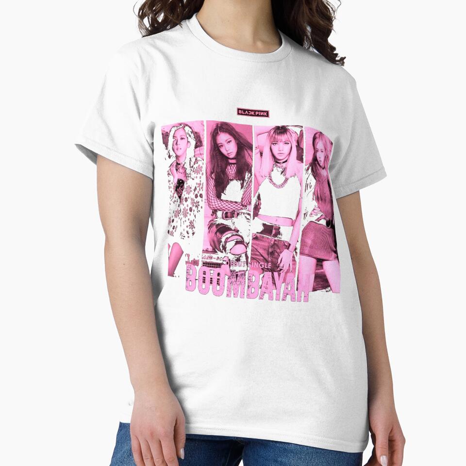 Hot Blackpink Born Pink Global Icons T-shirt - Image 2
