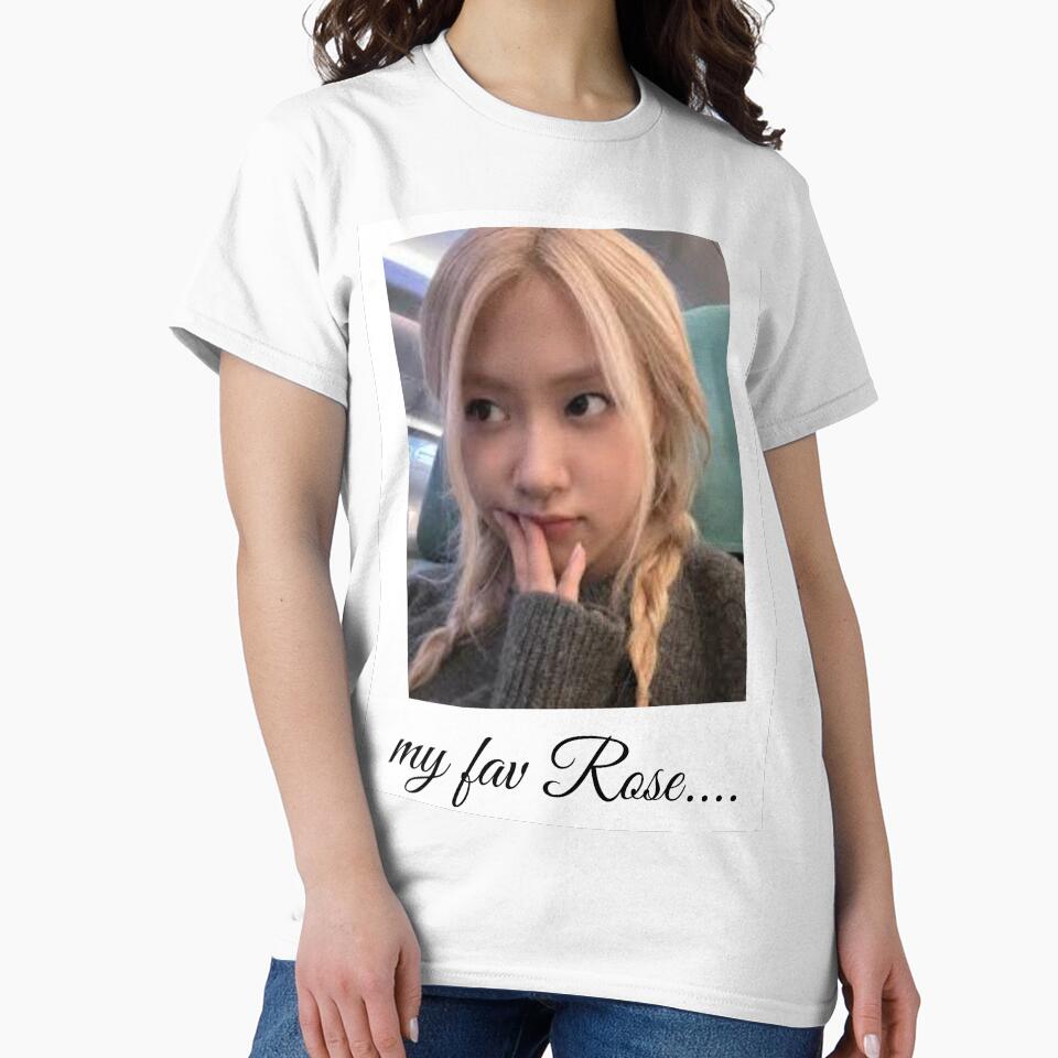 K Pop Idol Rose Of Blackpink T-shirt