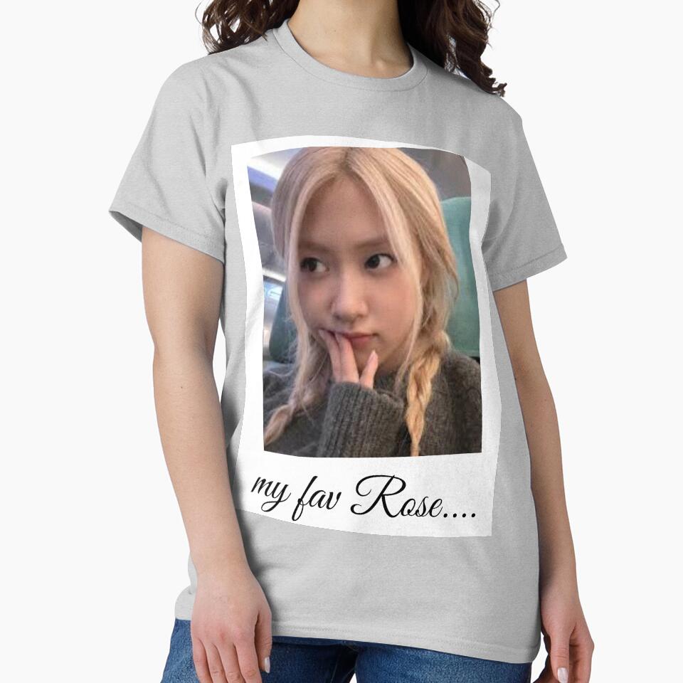 K Pop Idol Rose Of Blackpink T-shirt - Image 3