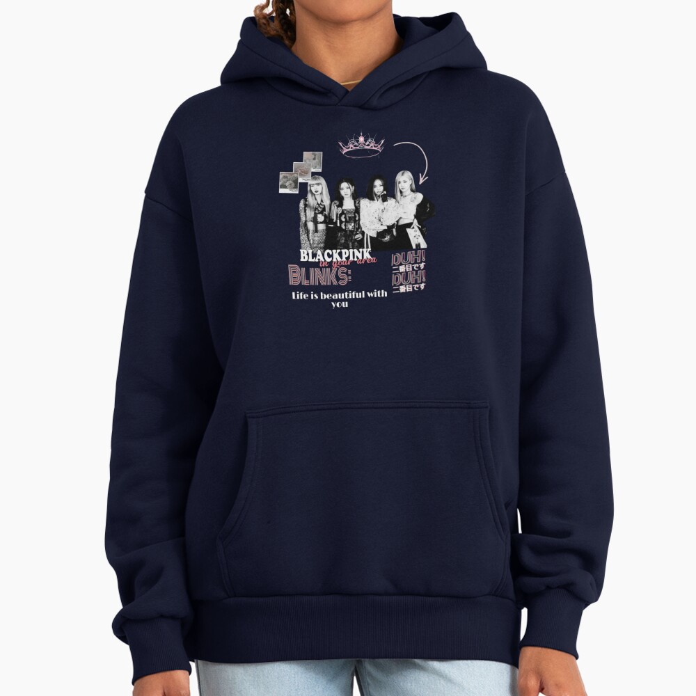 Black Pink Classic Hoodie - Image 5