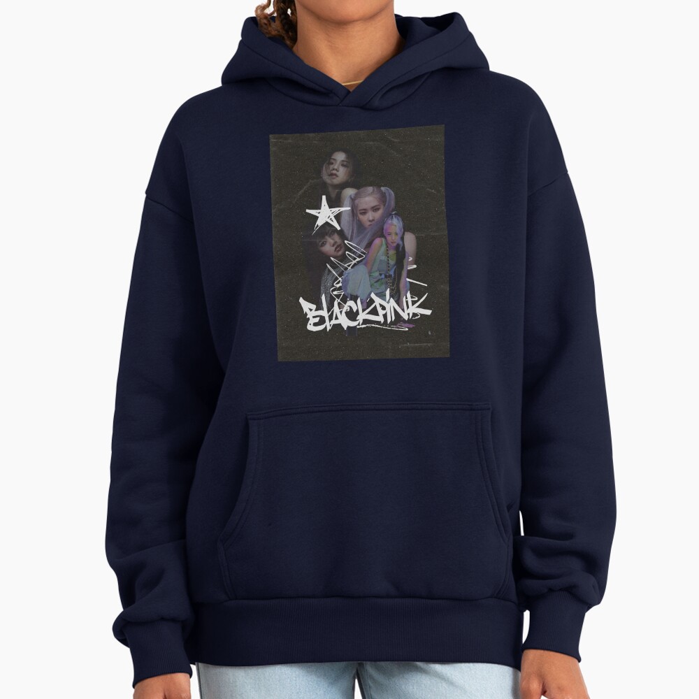 Black Pink Graphic Hoodie - Image 5