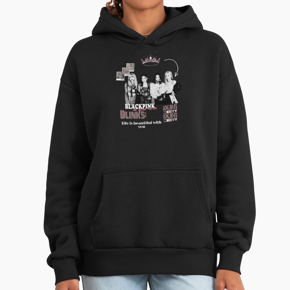 Black Pink Classic Hoodie