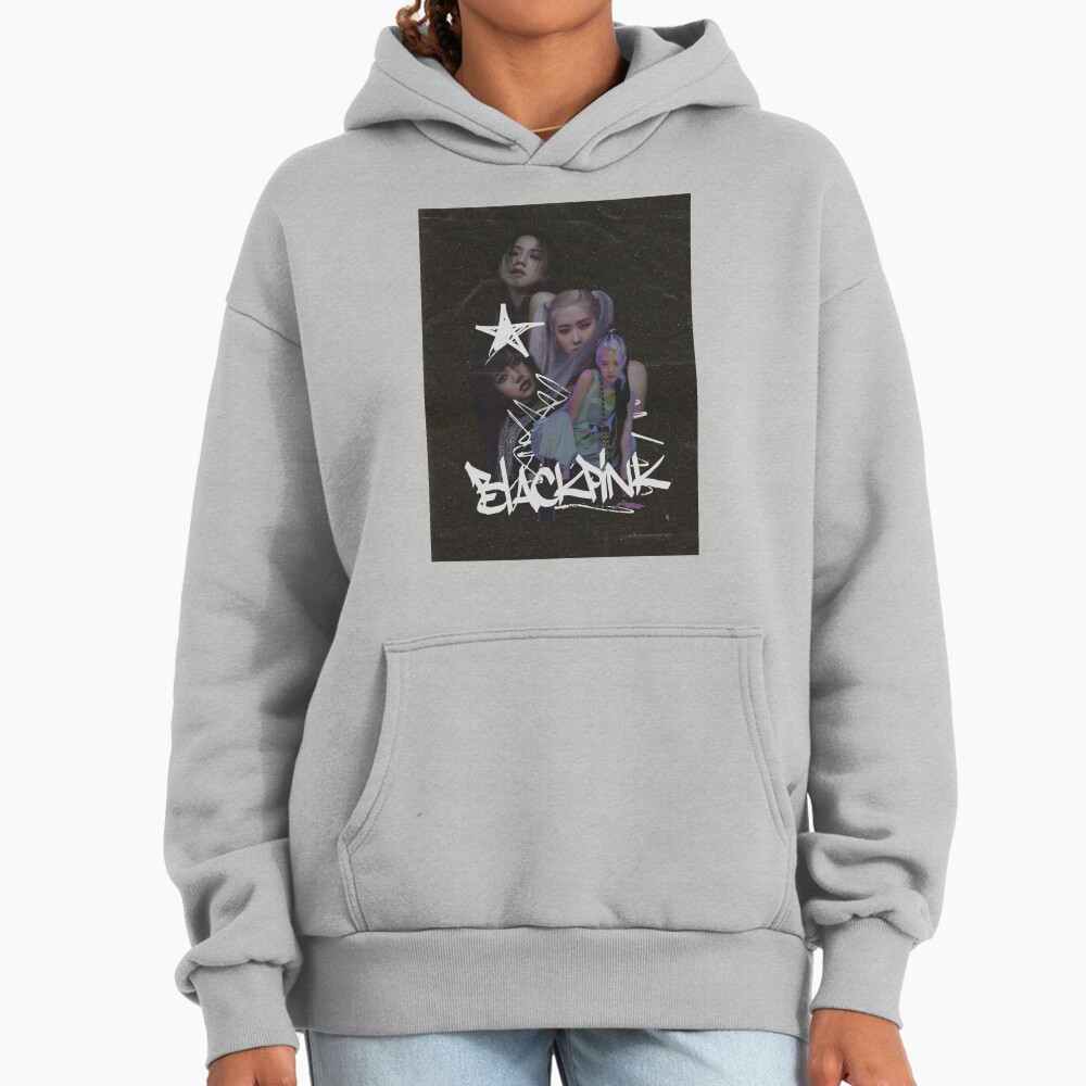 Black Pink Graphic Hoodie - Image 4