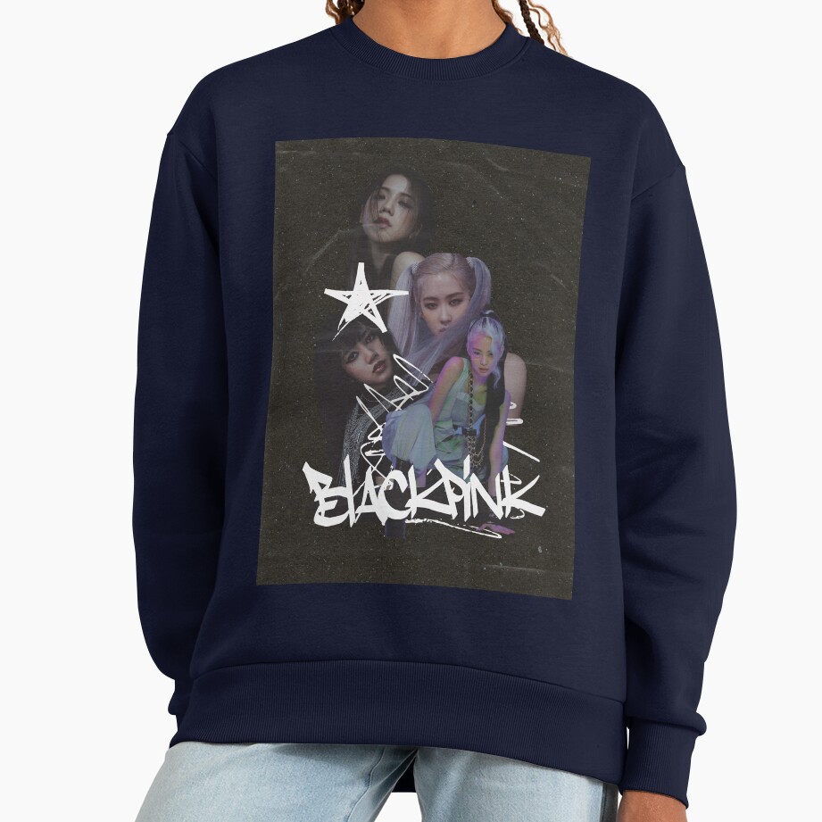 Black Pink Graphic Sweatshirt - Image 5