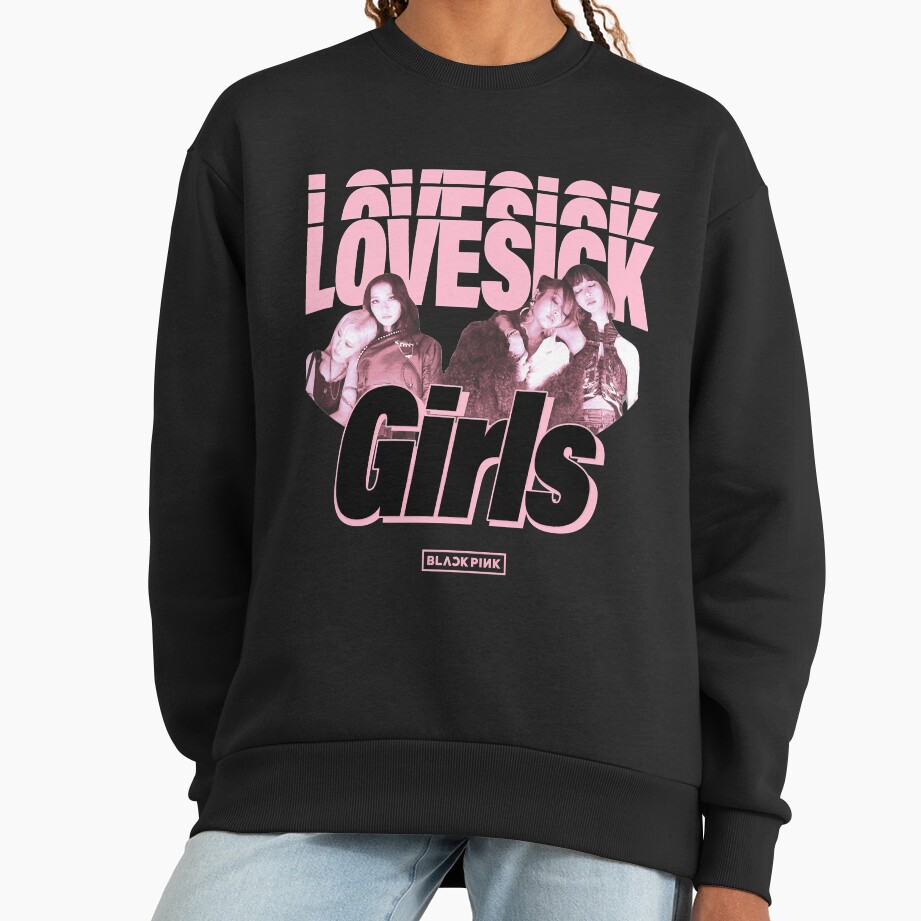 Lovesick Girls Essential T Shirt Sweatshirt - Image 3