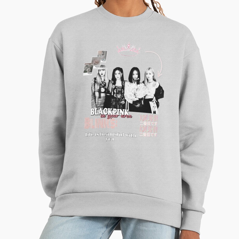 Black Pink Classic Sweatshirt - Image 4
