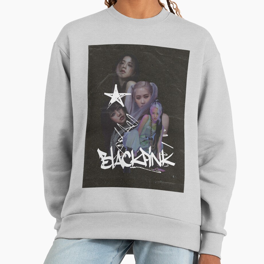 Black Pink Graphic Sweatshirt - Image 4
