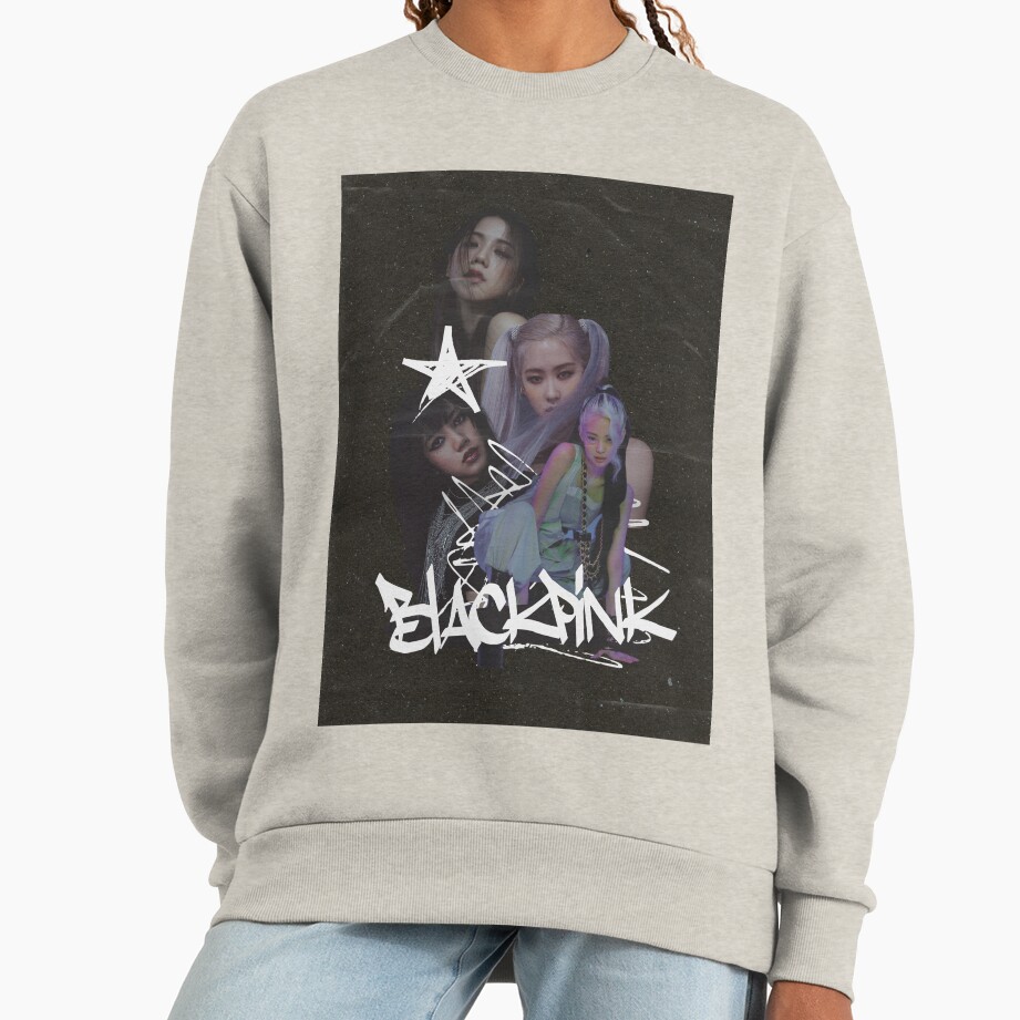 Black Pink Graphic Sweatshirt - Image 3