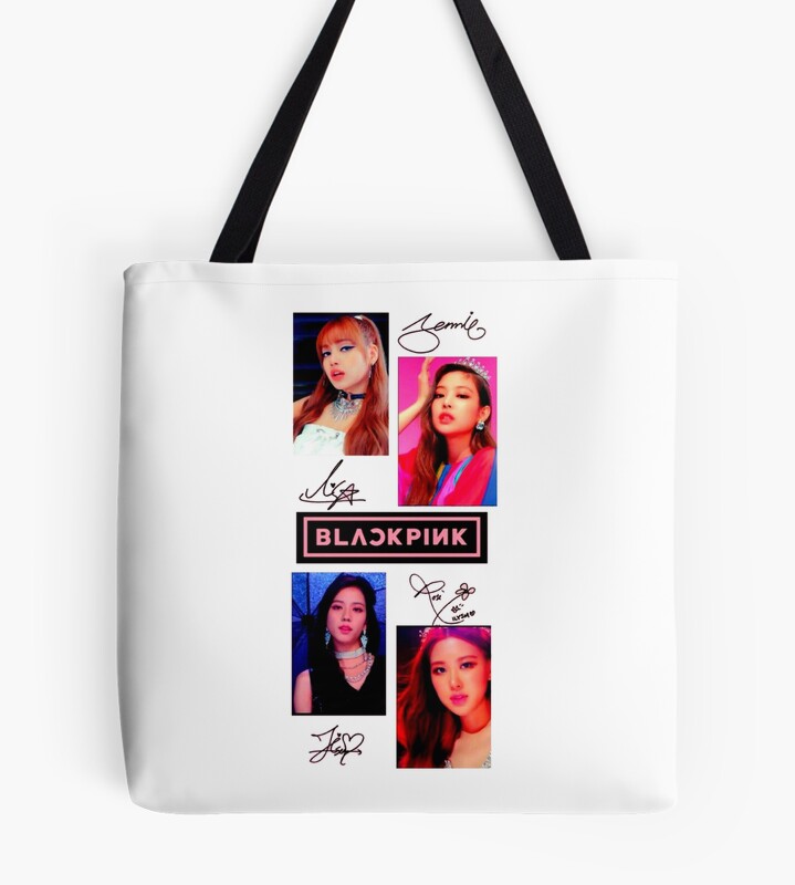 Hot Blackpink Born Pink Tote Bag