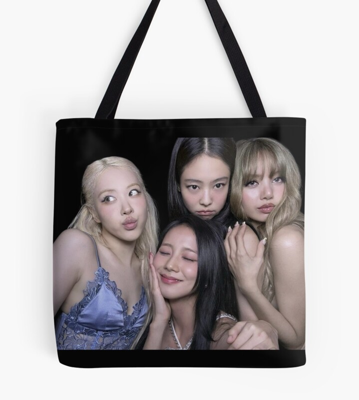 Blackpink Jennie Rose Jisoo Lisa Merch Tote Bag