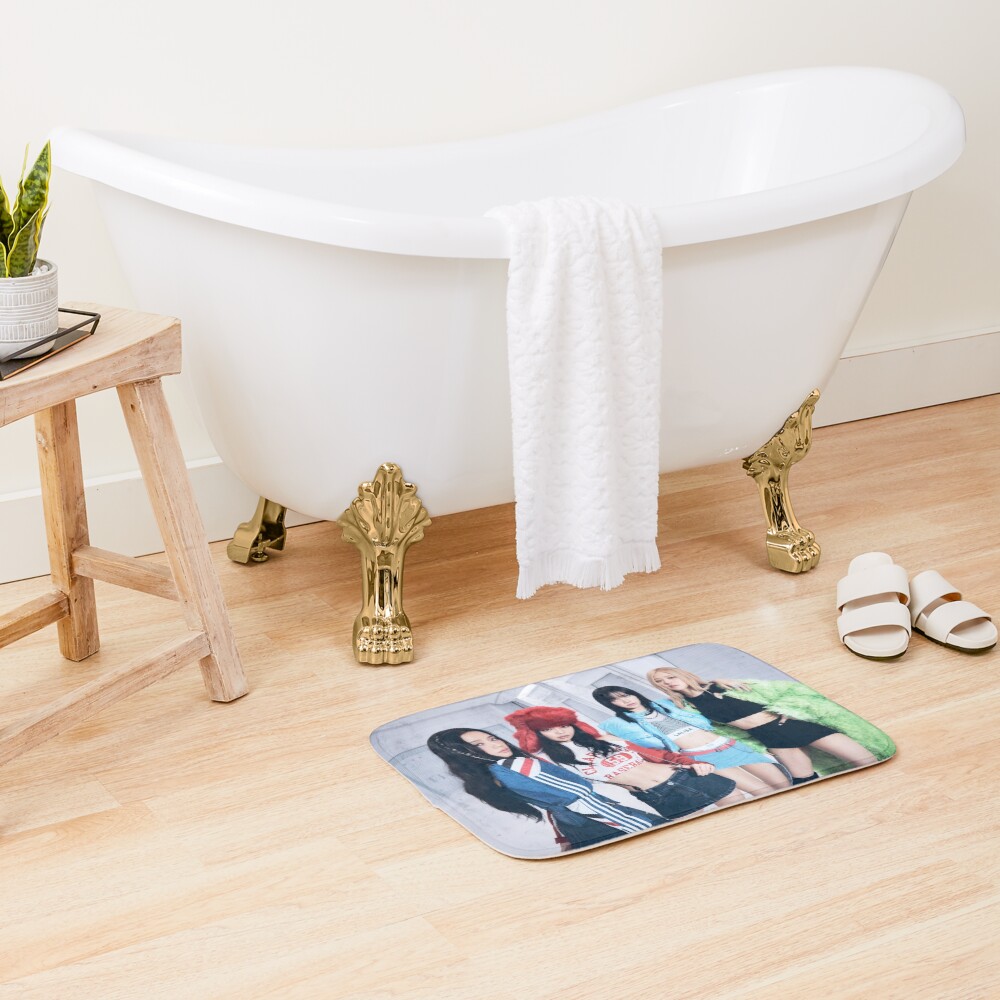 New Collection BlackPink Jennie Lisa Bath Mat - Image 2