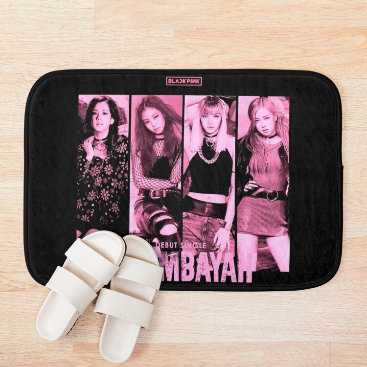 Blackpink Born Pink Global Icons Bath Mat - Image 3