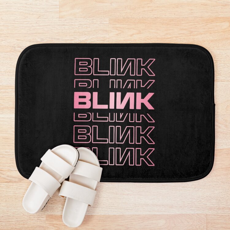Blink Black Pink Fandom Bath Mat - Image 3