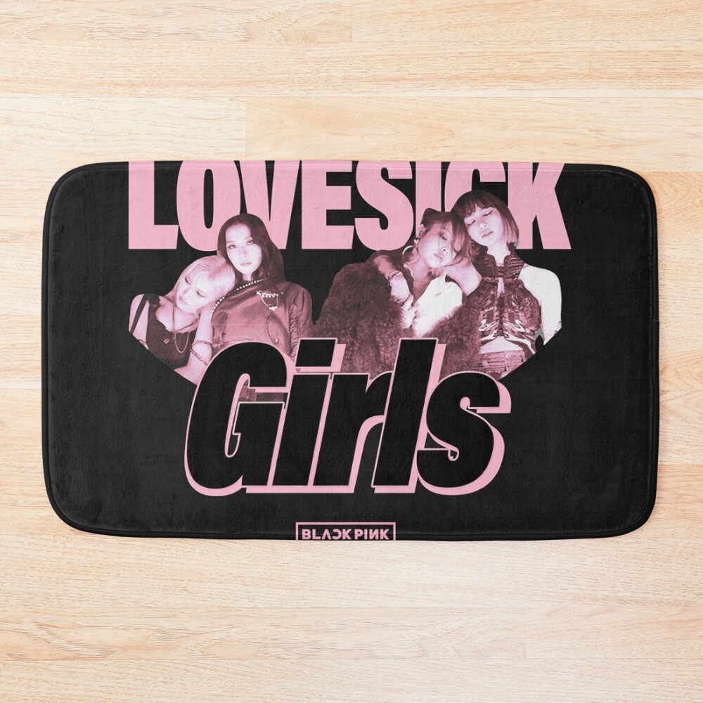 Lovesick Girls Essential T Shirt Bath Mat