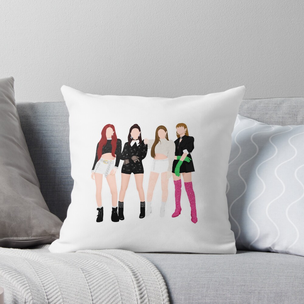 Blackpink Ddu Du Ddu Du Throw Pillow